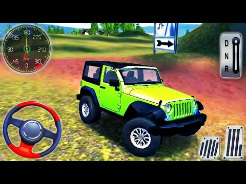 Extreme SUV Driving Simulator #6 - Offroad 4x4 Mountain Green Jeep Hill Drive - Android GamePlay