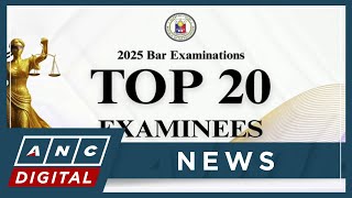 LOOK: Who are the top 20 of the 5,594 who passed the 2025 Bar exams | ANC