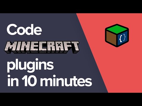 How to code a Minecraft plugin in 10 minutes