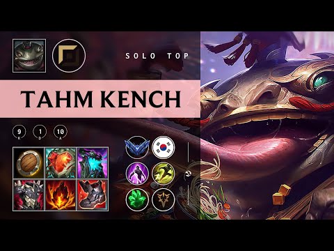 Tahm Kench Top vs Aatrox - KR Diamond Patch 25.22