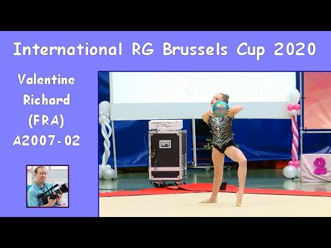 Valentine Richard (FRA) - A2007 02 - RG Brussels Cup 2020