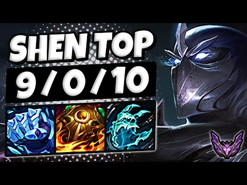 Shen TOP vs Gangplank [ OTP ] Lol Korea Master Patch 13.4 ✅