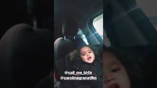 La figlia di Ivan Granatino canta - Me llama ft. Bl4ir😍🔥