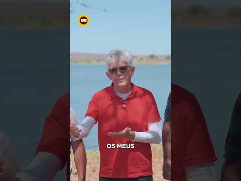 Ricardo Coutinho esteve no açude de Sumé, no Cariri paraibano