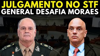 INCRÍVEL - GENERAL PEITA MORAES DURANTE JULGAMENTO NO STF SOBRE GOLPE COM JAIR BOLSONARO