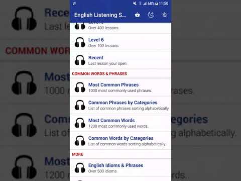 English Listening & Speaking Video