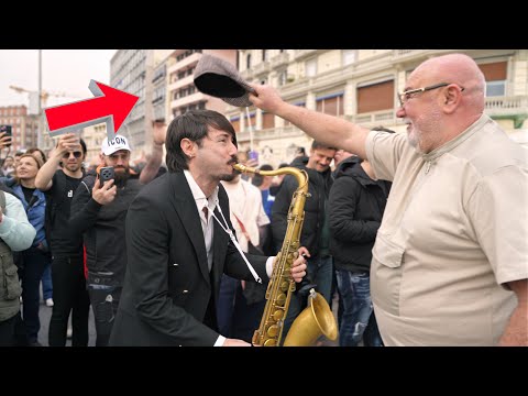 a normal day in italy...🇮🇹 Sarà perché ti amo - Saxophone Cover Daniele Vitale