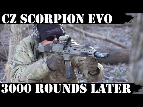 CZ Scorpion Evo3 S1: 3,000 Rounds Later!