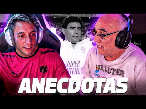 ANECDOTAS de SEVILLA con MARADONA Y BILARDO