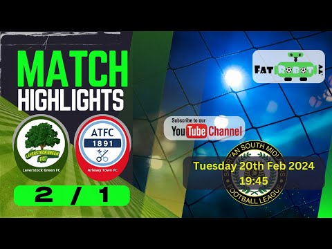 Highlights | Leverstock Green FC v Arlesey Town FC, 20th Feb 2024, SSML Premier Division