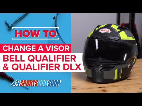 How to change a visor: Bell Qualifier & Qualifier DLX motorcycle helmets