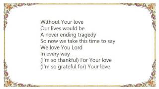 Fred Hammond - Your Love Is a Wonder Lyrics