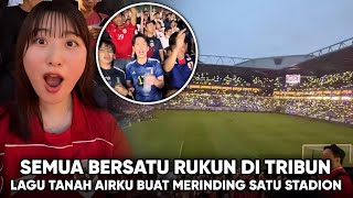 Download lagu Saling Berbalas Nyanyian, Fans Jepang Antar Ultras Pulang: Lagu Tanah Airku Buat Merinding 1 Stadion mp3