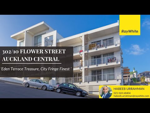 302/10 Flower Street, Eden Terrace, Auckland, 2房, 1浴, 公寓