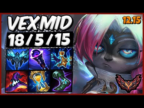 Vex MID vs Sylas | EUW Grandmaster Patch 12.15 | Season 12