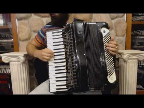 3760 - Black Acme Honeycomb Piano Accordion LMMH 41 120 $799