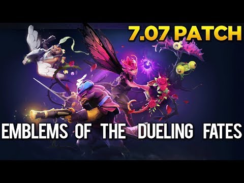 Dota 2 - 7.07 Patch - Emblems of the Dueling Fates [Immortal Bundle]