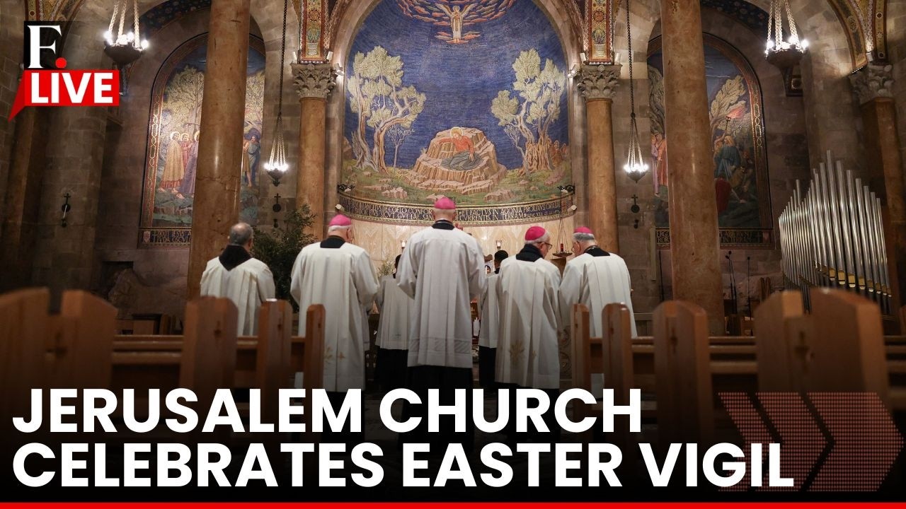 LIVE: Cardinal Pizzaballa Celebrates Easter Vigil at Jerusalem's Holy Sepulcher | N18G