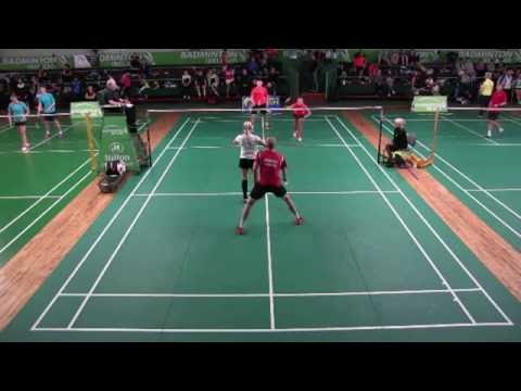 Mixed Doubles - C.Harrbacka/T.Sjoo v B.O'Mahony/B.Stephenson