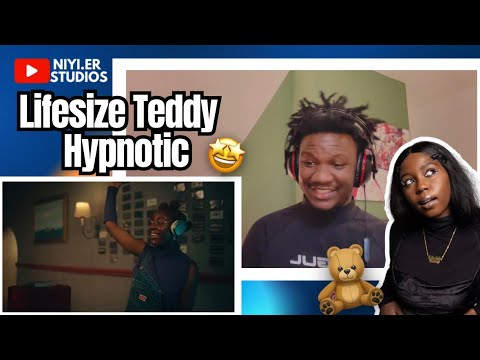 Lifesize Teddy - Hypnotic (Official MusicVideo) “Reaction”🤯 She’s definitely the next big thing🚀🌍