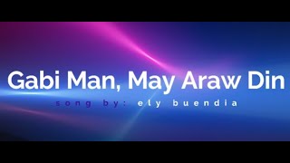 Gabi man may araw din - Karaoke - Ely Buendia