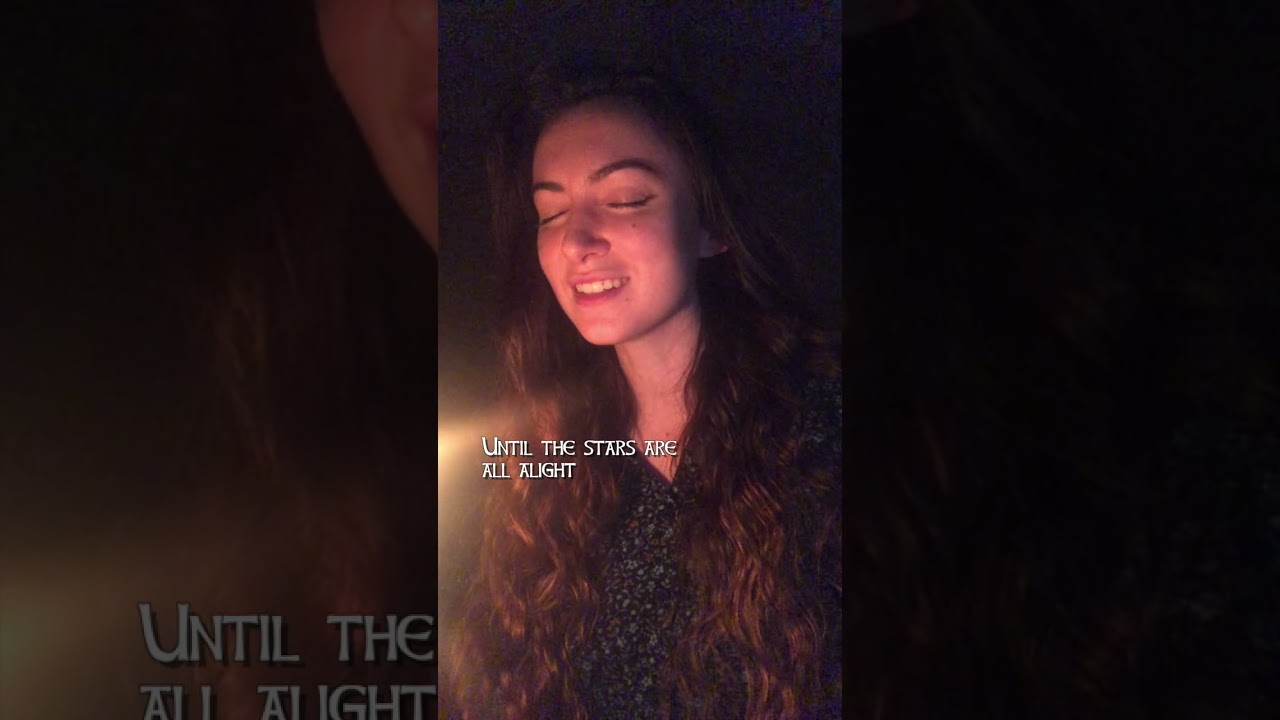 Edge of Night (Pippin's Song) from Lord of the Rings | Malinda #shorts