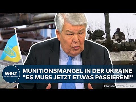 MÜNCHNER SICHERHEITSKONFERENZ: Munitionsmangel in der Ukraine "Es muss jetzt etwas passieren!"