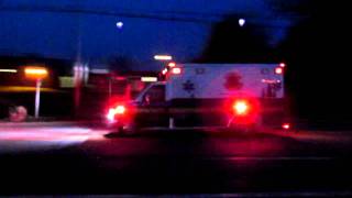 preview picture of video 'FVRS Medic 457 Responding 4-14-11'