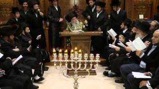 חנוכה בחצר הקודש מישקולץ תשע"ה