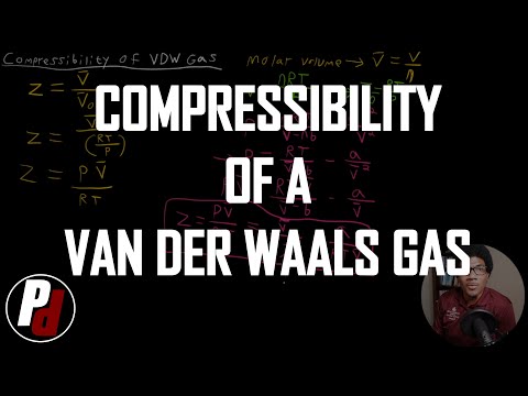Compressibility of a van der Waals Gas | Physical Chemistry I | 015