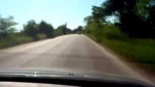 preview picture of video 'Bulgarian first-class road in city Dimitrovgrad - be careful!'