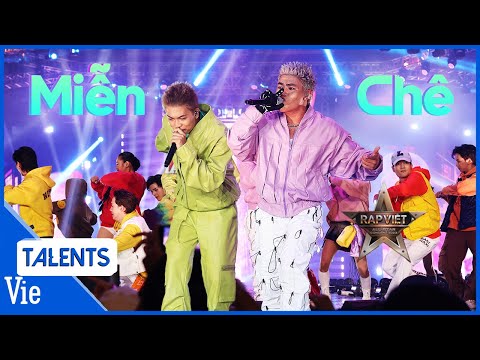 Miễn Chê - tăng mood cùng với thầy trò Big Daddy và TEZ với màn văn xê ôm tại Rap Việt Concert 2023