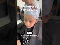 Barber Dyed Kid S Hair White