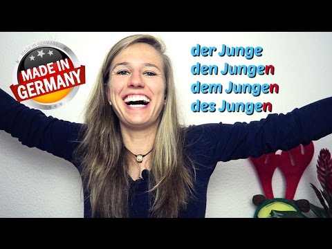 German Weak Nouns (die N-Deklination / the N-Declension)