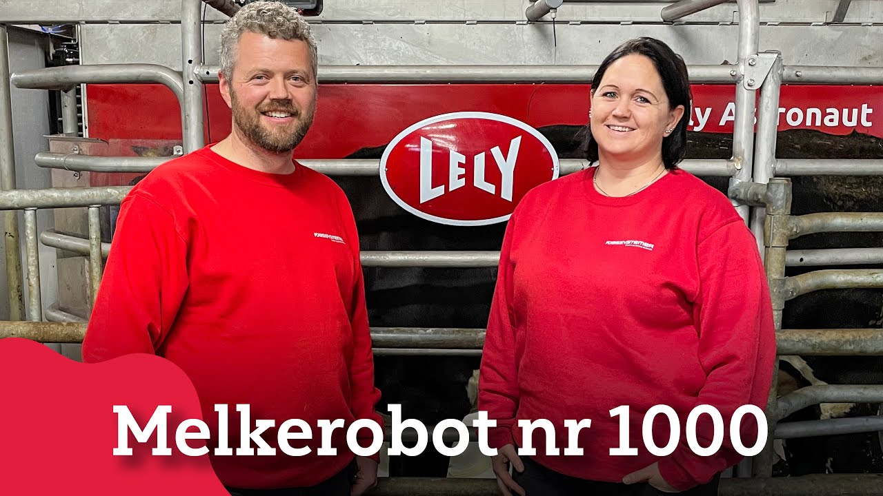 Melkerobot #1000 i Norge
