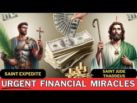 Pray This for an INSTANT MONEY MIRACLE! Saint Expedite and Saint Jude's Powerful Intercession