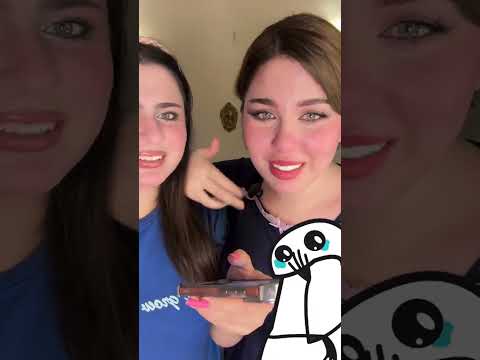 تحدي مع اختي 🤩 اذا تحبون هيج فيديوهات تابعوني 🥹🫧☺️✨🏠