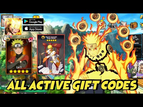 Chakra Resonance all active Gift Codes free SP Ninja Naruto or Sasuke