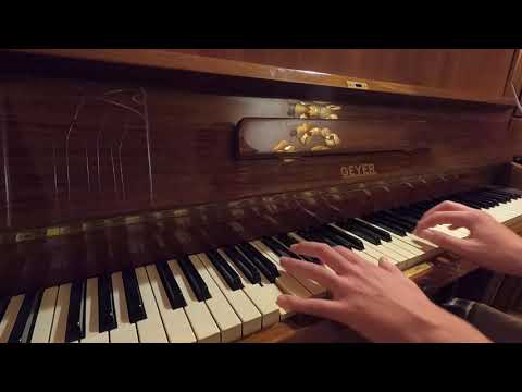 "А в августе зацвёл жасмин" (В.Леонтьев) - piano cover
