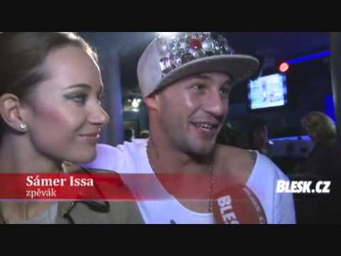 Sámer Issa na afterparty filmu Babovřesky