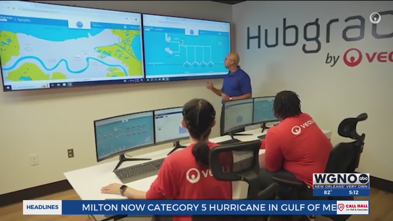 New digital control center unveiled at New Orleans East Bank Wastewater Treatment Plant
