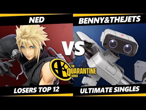 May Major Losers Top 12 - Ned (Cloud) Vs. Benny&TheJets (ROB) Smash Ultimate - SSBU