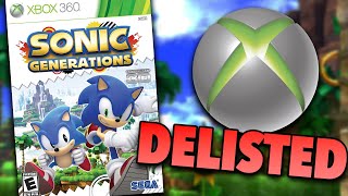 Xbox 360 is Dead 💀 + Sonic Generations DELISTED