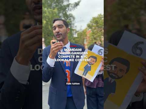 Mamdani doppelgangers compete in NYC lookalike contest