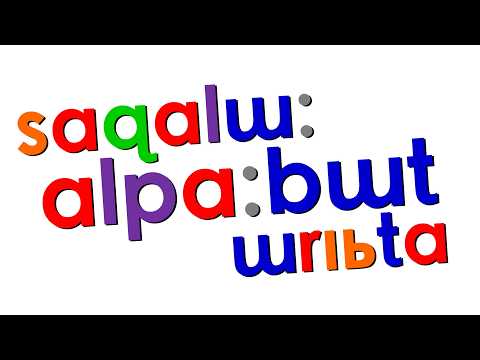 Xara's Animation: Yakut(Sakha) Alphabet Song/saqalɯ: alpa:bɯt ɯrꭠta