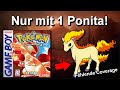 Kann Man Pokemon Rot Blau Mit NUR Einem PONITA Durchspielen Keine Items In Kämpfen