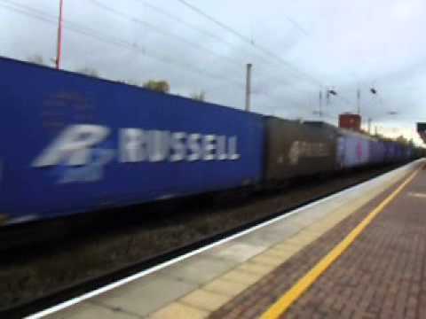 EWS class 92 in Wigan North Western