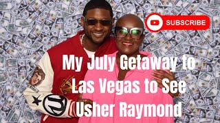 My July Getaway to Las Vegas to See Usher Raymond!| BaldGirlWillTravel