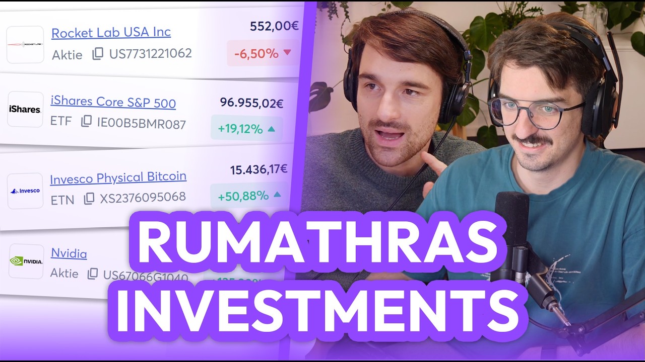 SO reich ist Streamer RUMATHRA! | Live Portfolio Check mit @Rumathra