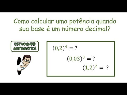 Como calcular uma potência quando sua base é um número decimal?